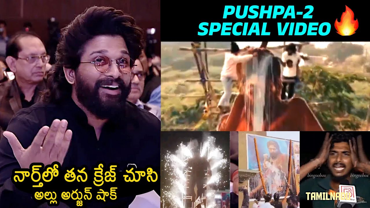 Allu Arjun Reaction To North Audience Response For Pushpa 2 Movie | Sukumar | News Buzz