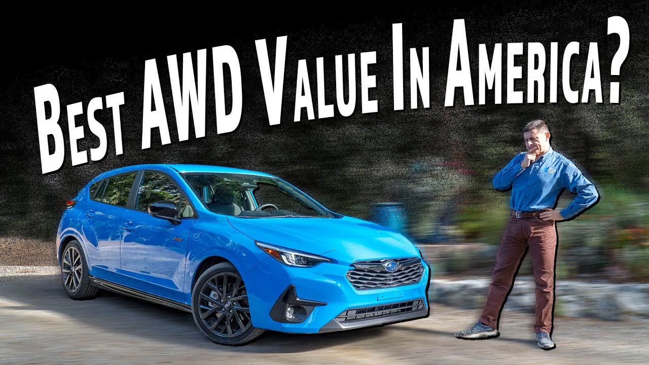 Subaru Impreza 2024 года — впечатляющая цена, но комплектация RS... странная...