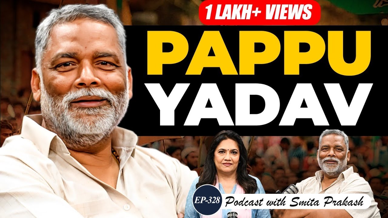 EP-328 | Pappu Yadav on Prashant Kishor, Modi, Rahul, Jinnah, Lalu, Bihar Politics & Language Row