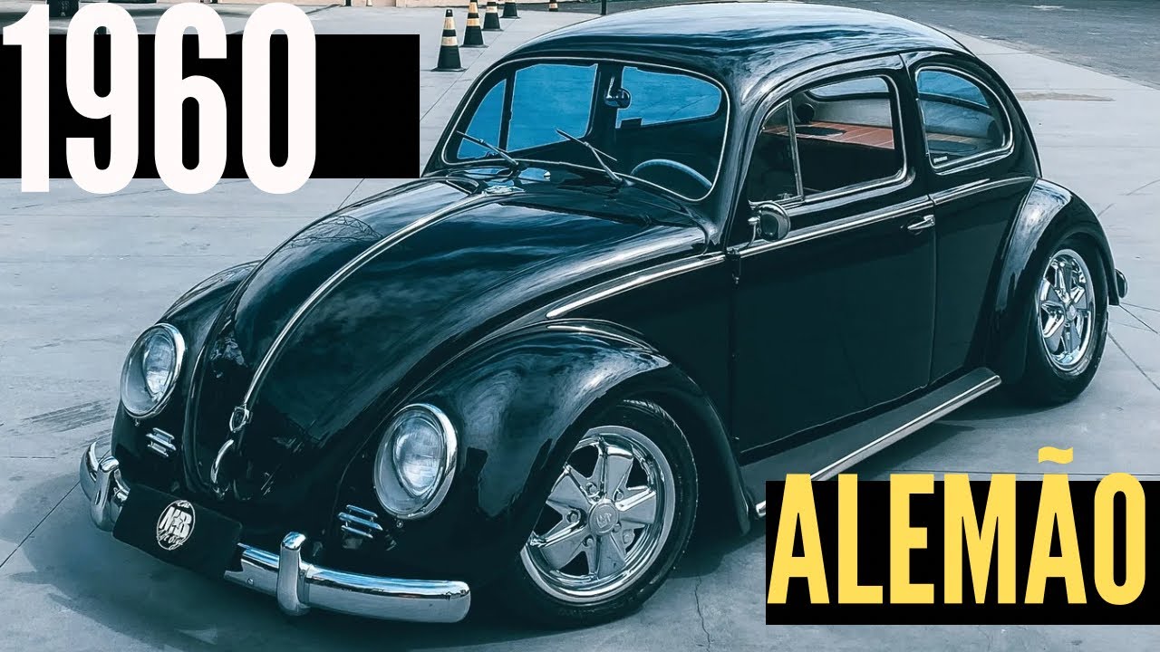 VW FUSCA 1960 ALEMÃO, UMA RARIDADE ABSOLUTA FEITA NOS MÍNIMOS DETALHES EM APENAS 10 MESES!