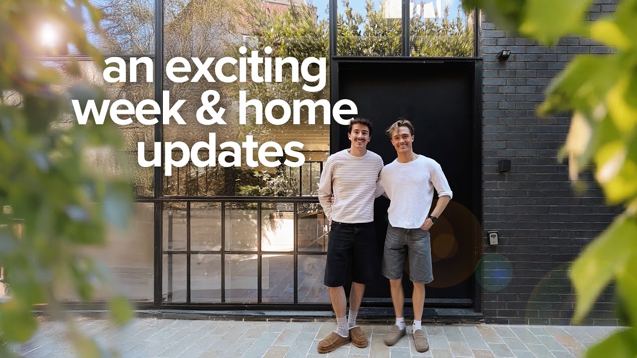 EXCITING HOME UPDATES | Getting inspired & a quick break from London