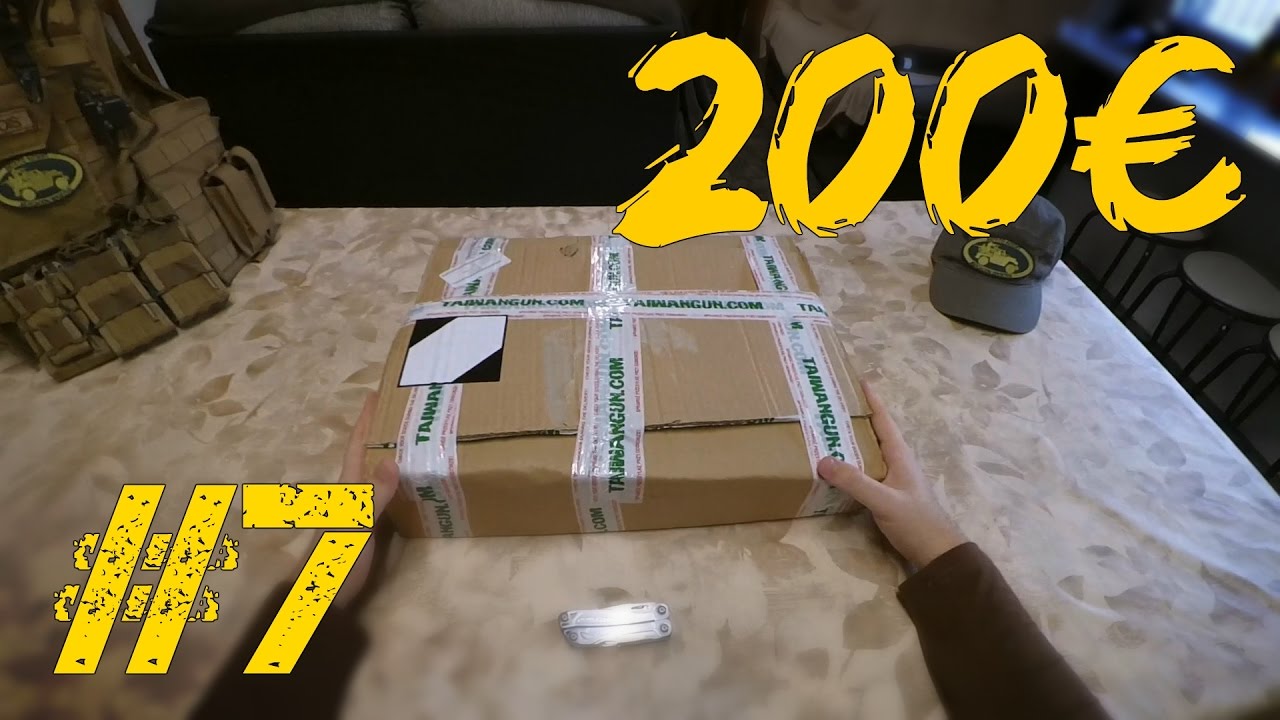 UNBOXING TAIWANGUN #7 - 200&euro; - AIRSOFT ESPA&Ntilde;A