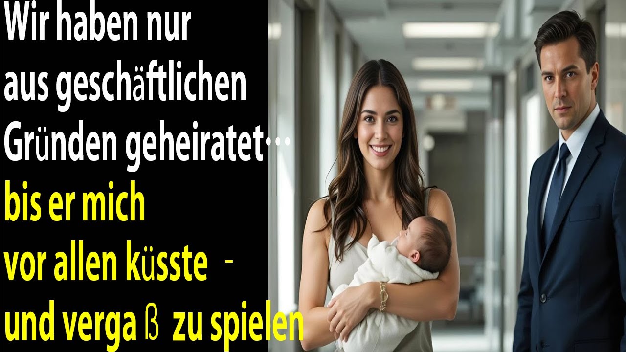 „Nur aus geschäftlichen Gründen geheiratet“ – bis er sie küsste und vergaß, dass es gespielt war.