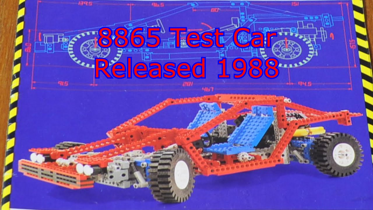 Classic LEGO Technic 8865 Test Car