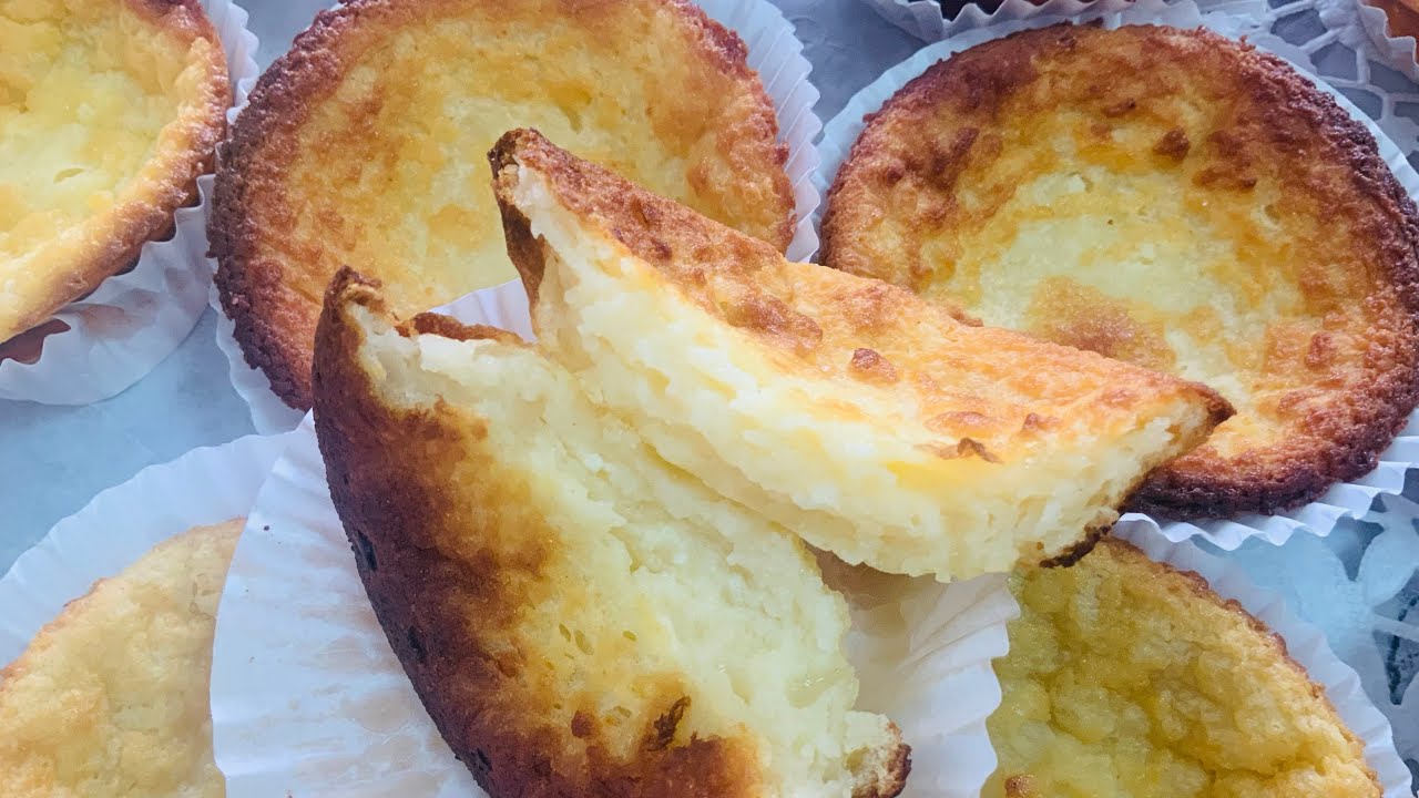 Queijadas de Cottage Cheese ( Queijo Branco )são Deliciosas