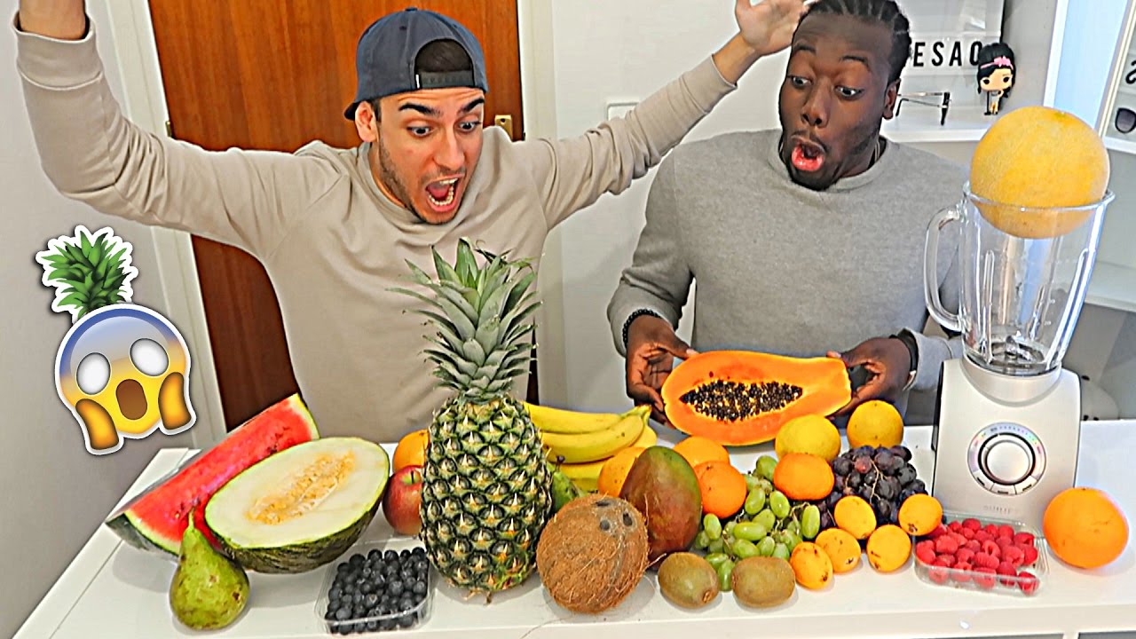 MEZCLAMOS TODAS LAS FRUTAS (EL MEJOR ZUMO DEL MUNDO?)