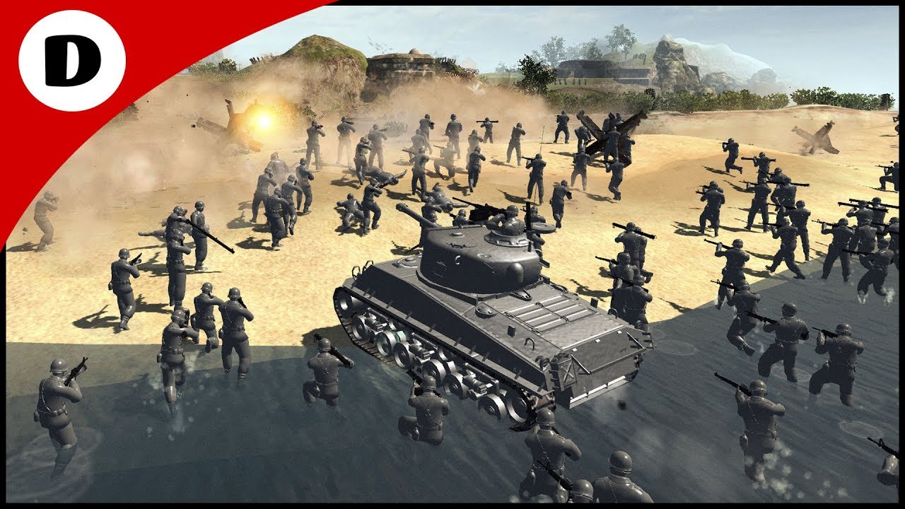 BLUE ARMY D-DAY DEFENSE ~ Army Men: Civil War 13