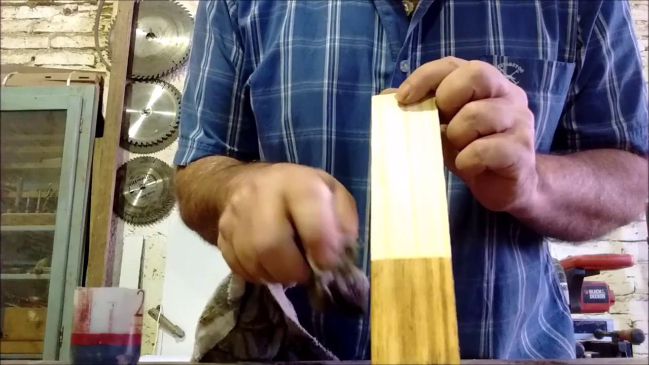 Como hacer Masilla para madera Leccion  Nº 10