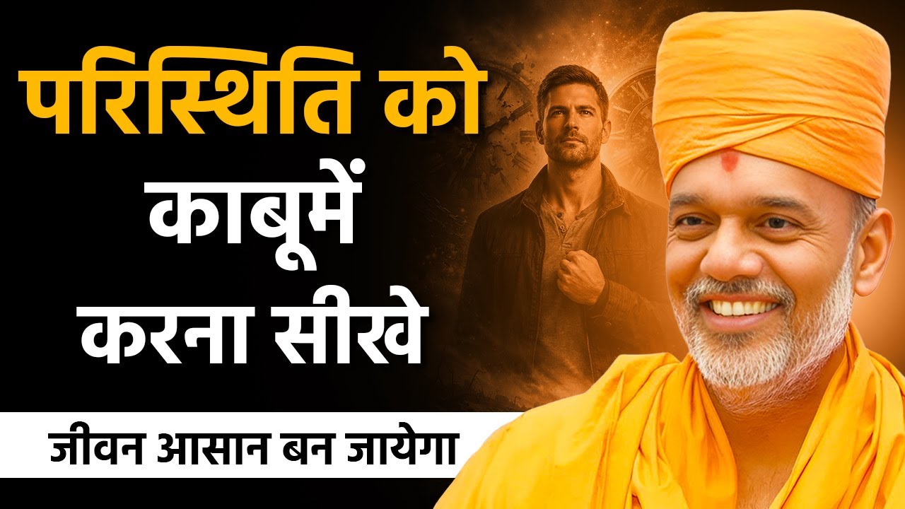 परिस्थिति को काबूमें करना सीखे By Gyanvatsal Swami | Hindi Motivation