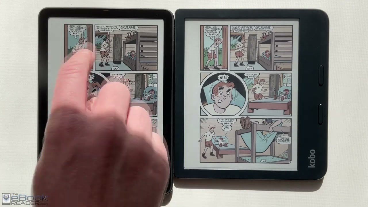 Сравнительный обзор Kobo Libra Colour и Kindle Colorsoft