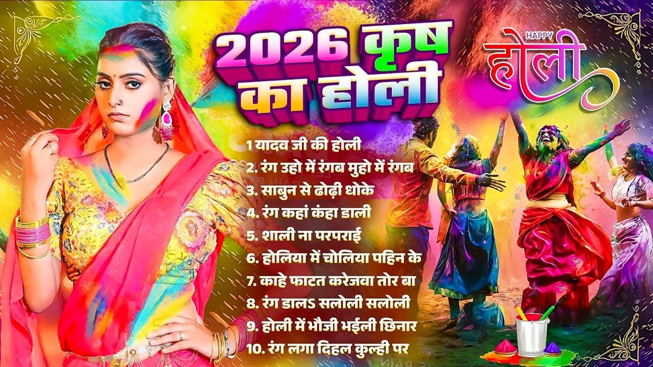 #Bhojpuri Nonstop Holi Song | 2026 कृष का होली | Bhojpuri Jukebox Holi Song | Bhojpuri Holi Gana |