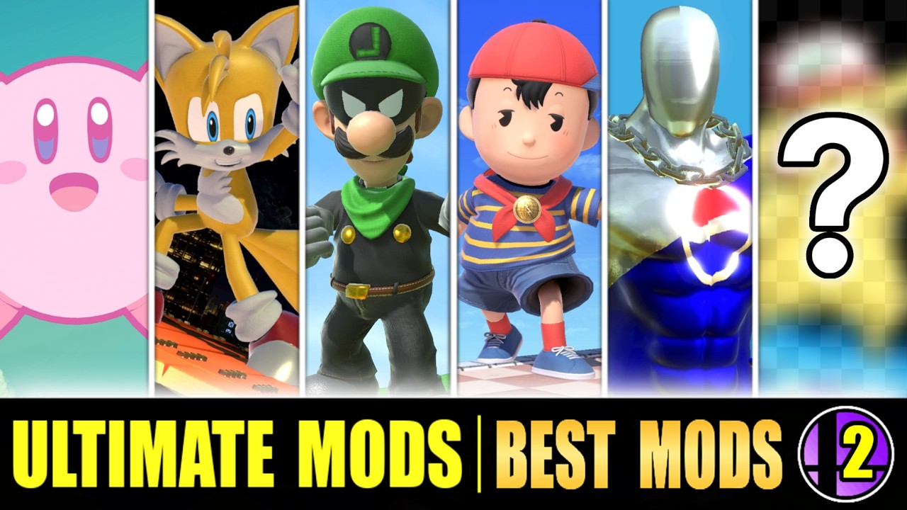 Most Downloaded Mods in SMASH ULTIMATE! (Part 2/16)