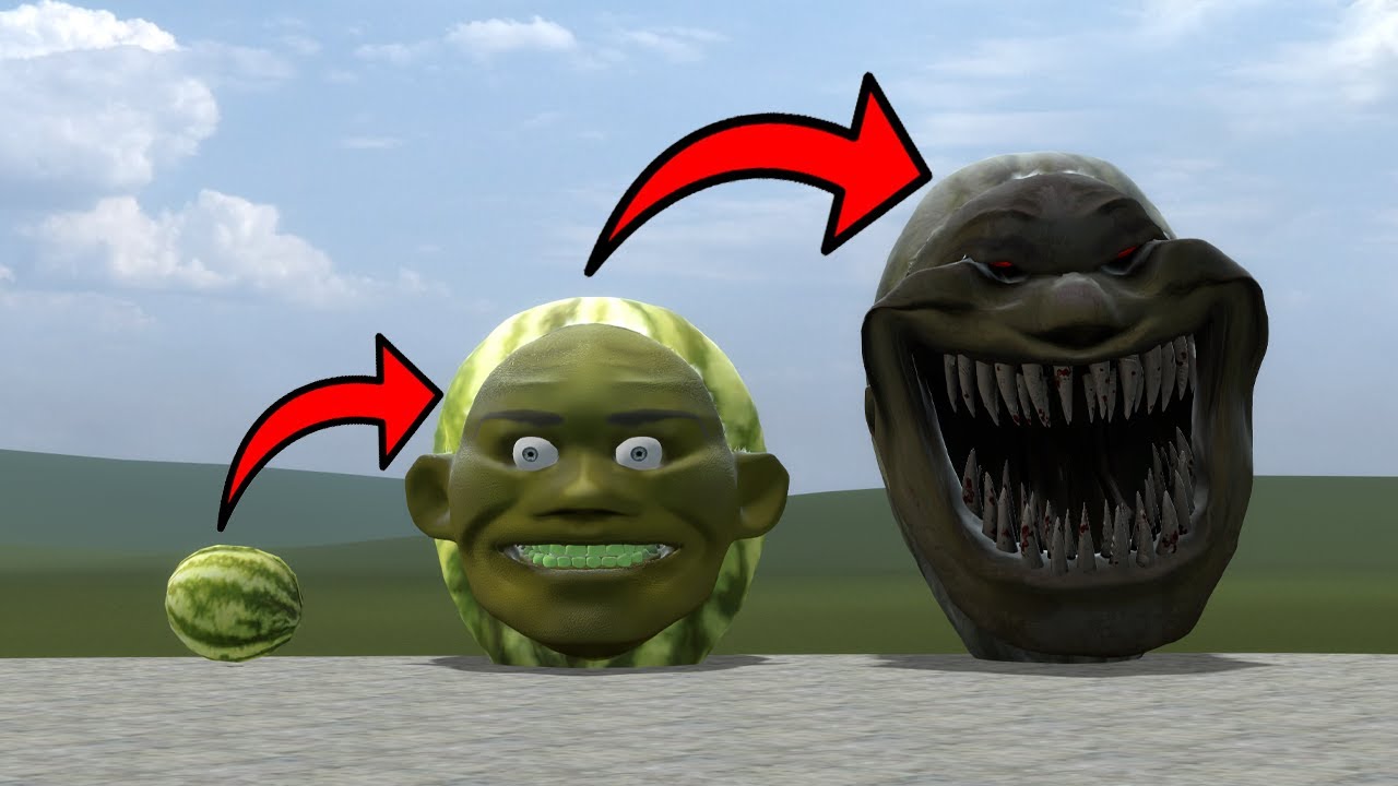 NEW EVOLUTION OF CURSED LIN GANG MELON EATER In Garry's Mod