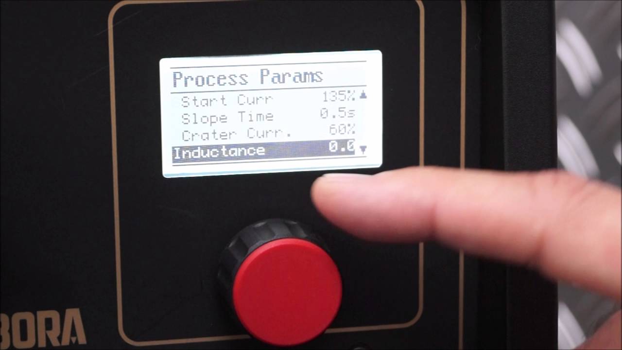 Instructievideo: display Cebora Pocket Pulse MIG 1820/M Synergic
