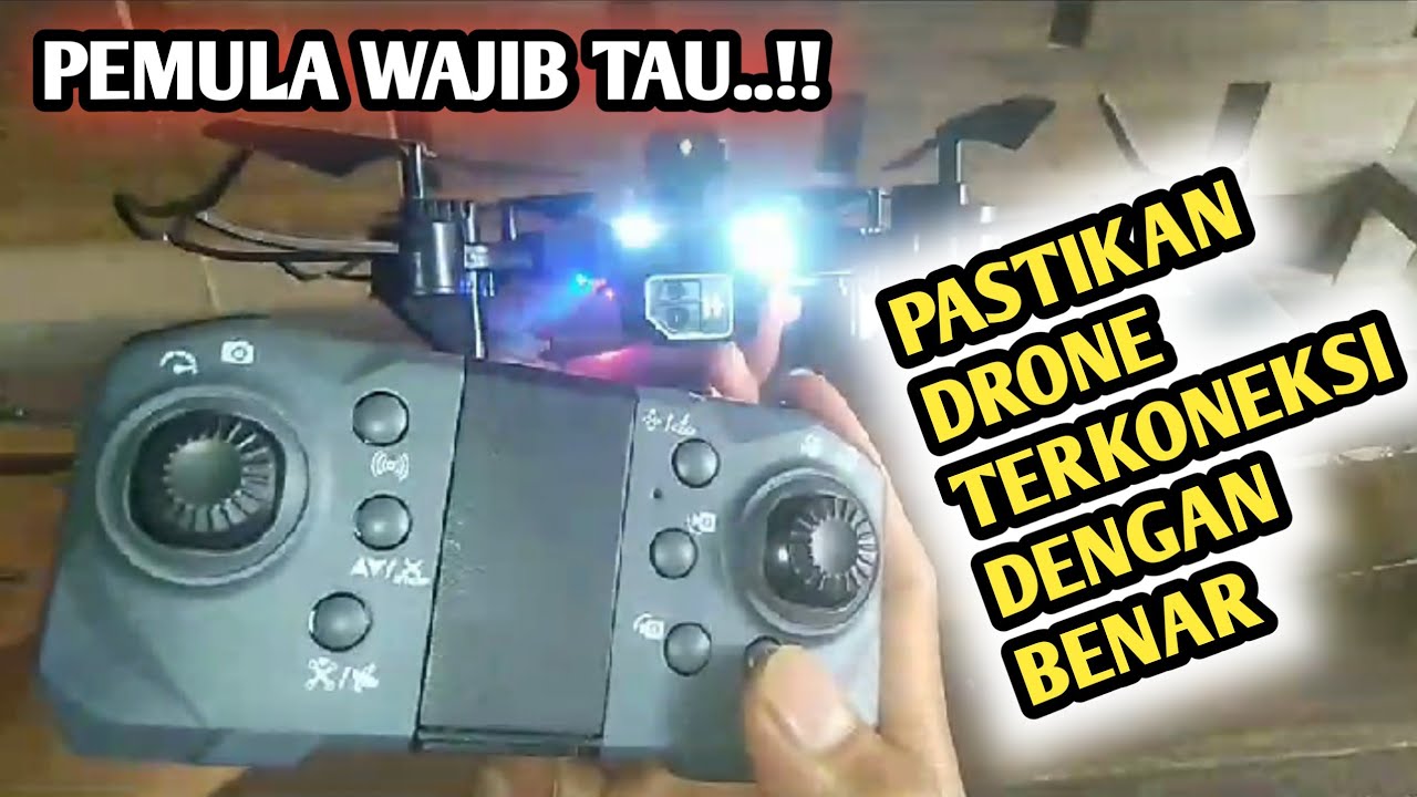 Cara Koneksikan Drone P11S Max & Menghafal Fungsi Remote