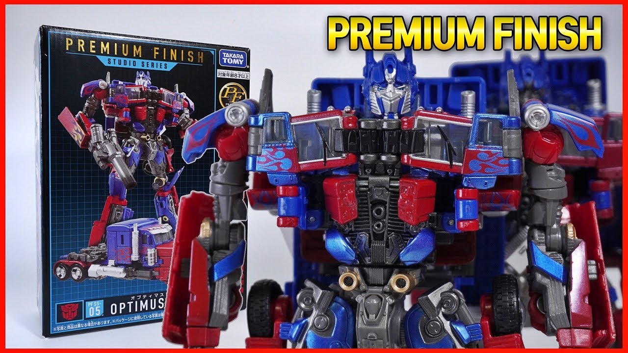 스튜디오 시리즈 도색 비교 - 트랜스포머 프리미엄 피니쉬 옵티머스 프라임 takara tomy optimus prime