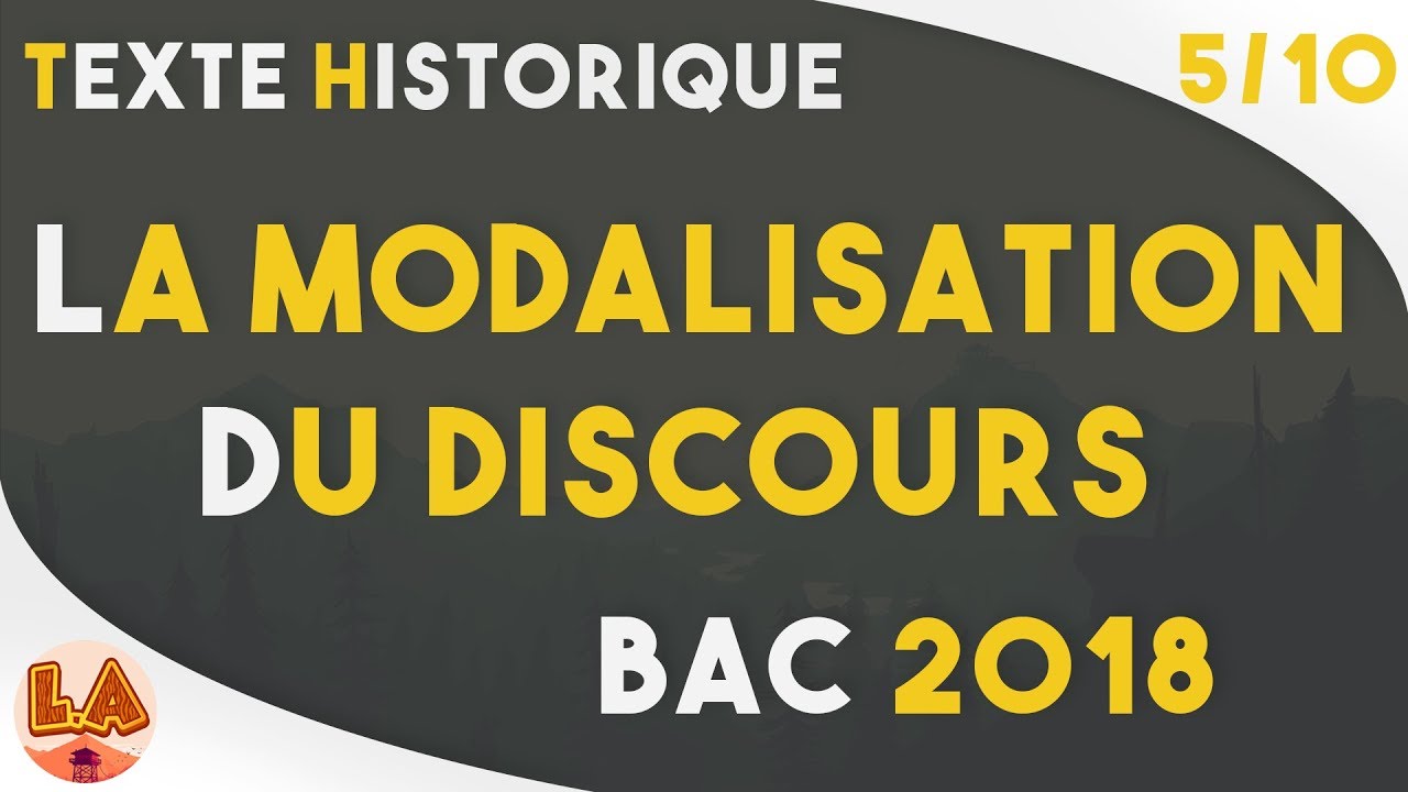 3AS, LA MODALISATION DU DISCOURS