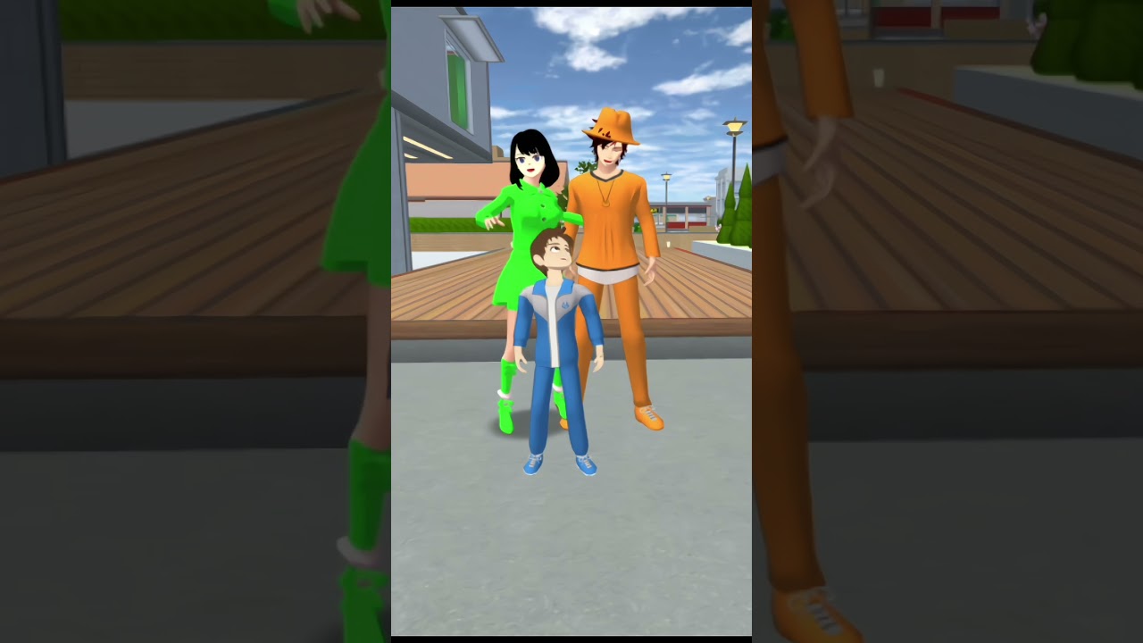 Ayah mengubah identitasnya😂#sakuraschoolsimulator #shorts #shortsvideo #youtubeshorts