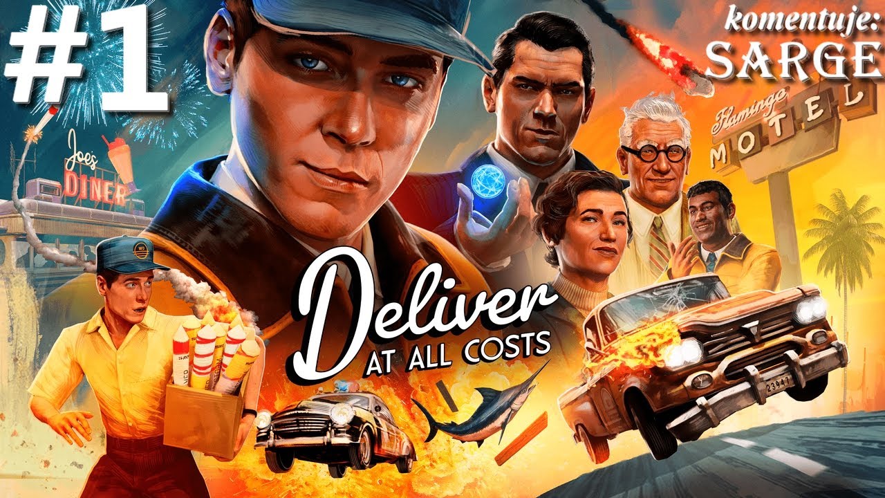 Deliver At All Costs PL (PS5 Pro gameplay 1/3) - Szalona jazda kuriera