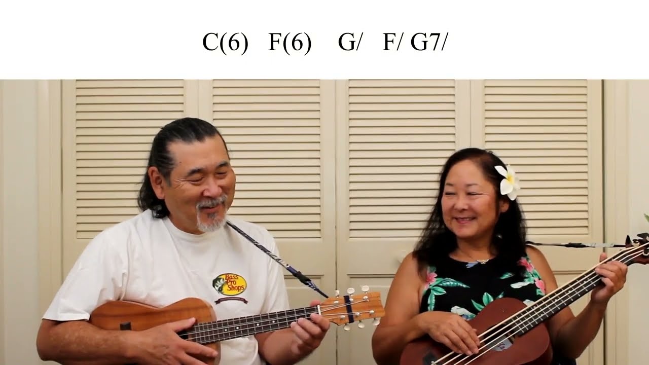 The Great Pretender - The Platters - Ukulele Play Along - Lyrics And Chords On Screen