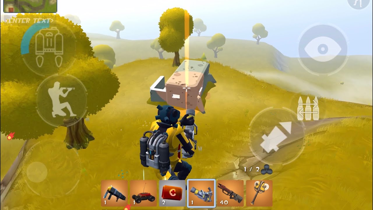 Rocket Royale LEGENDARY LOADOUT FROM BUNKER EVENT - Android Gameplay