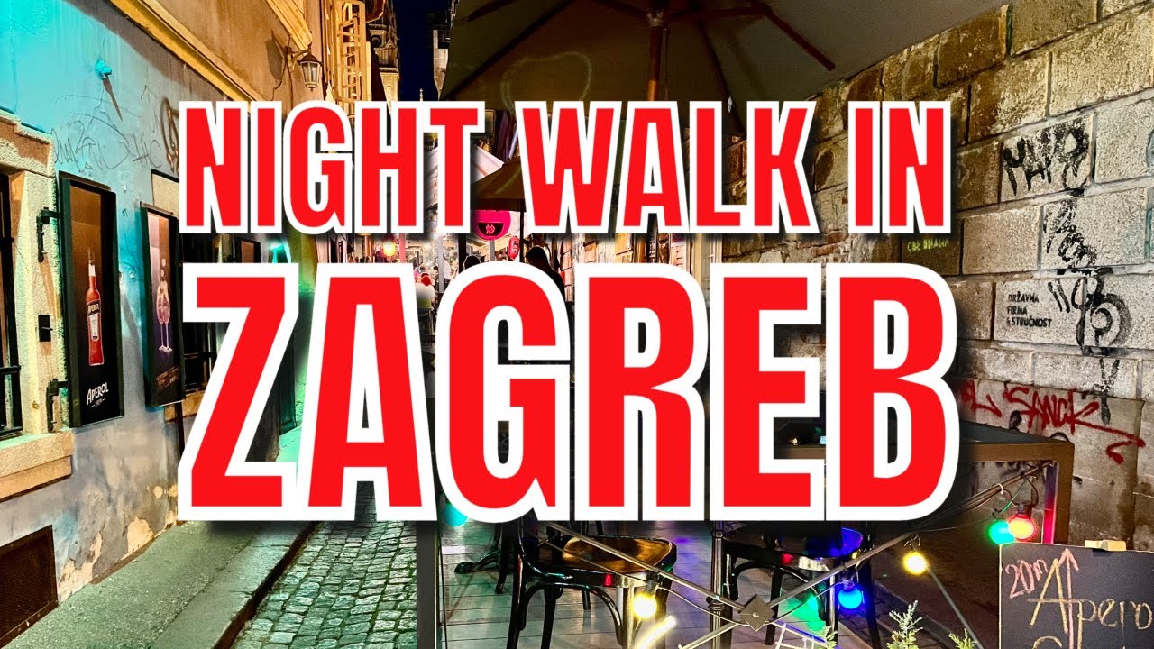 Zagreb, Croatia - Downtown and Old Town Walk 🇭🇷