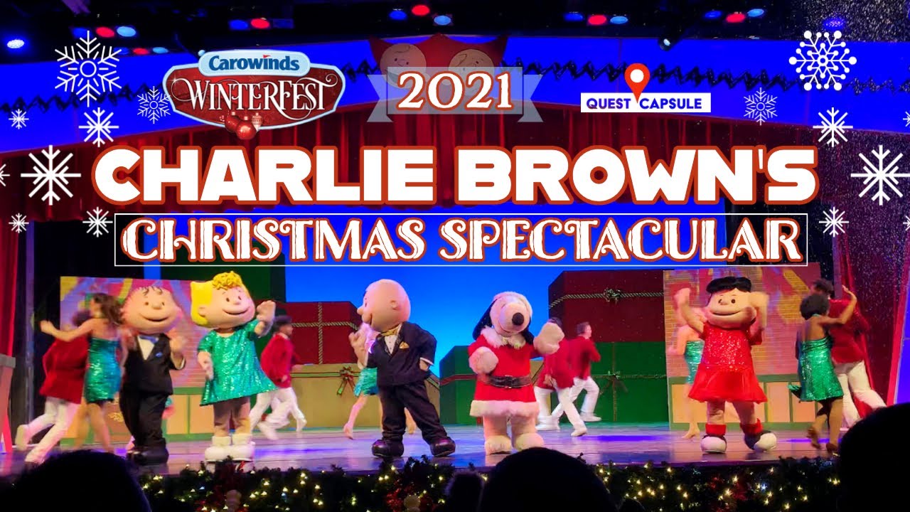 Charlie Brown's Christmas Spectacular | Live Christmas Performance | Carowinds Winterfest