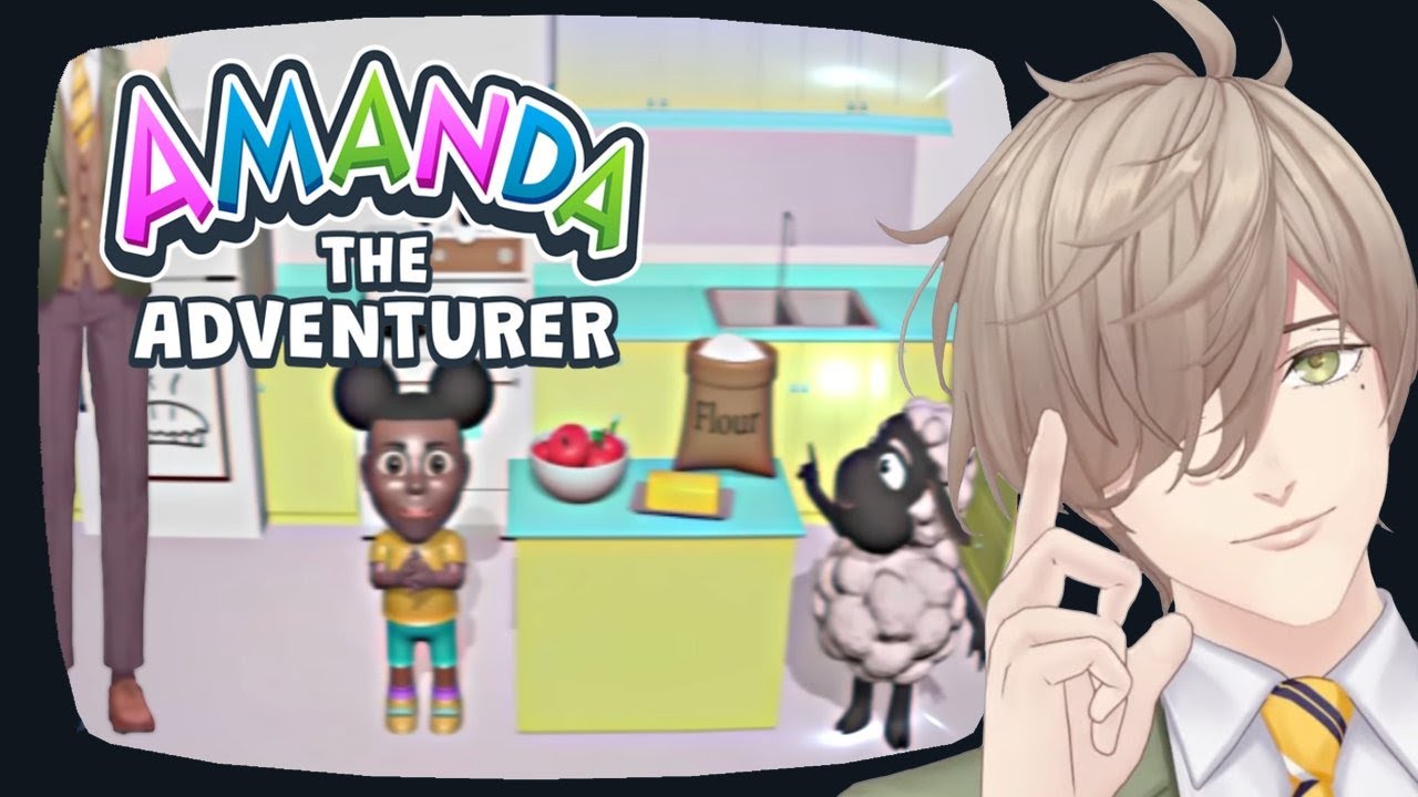 【Amanda the Adventurer】昔の児童向けCGアニメから学びを得られることもありますよね【オリバー・エバンス/にじさんじ】