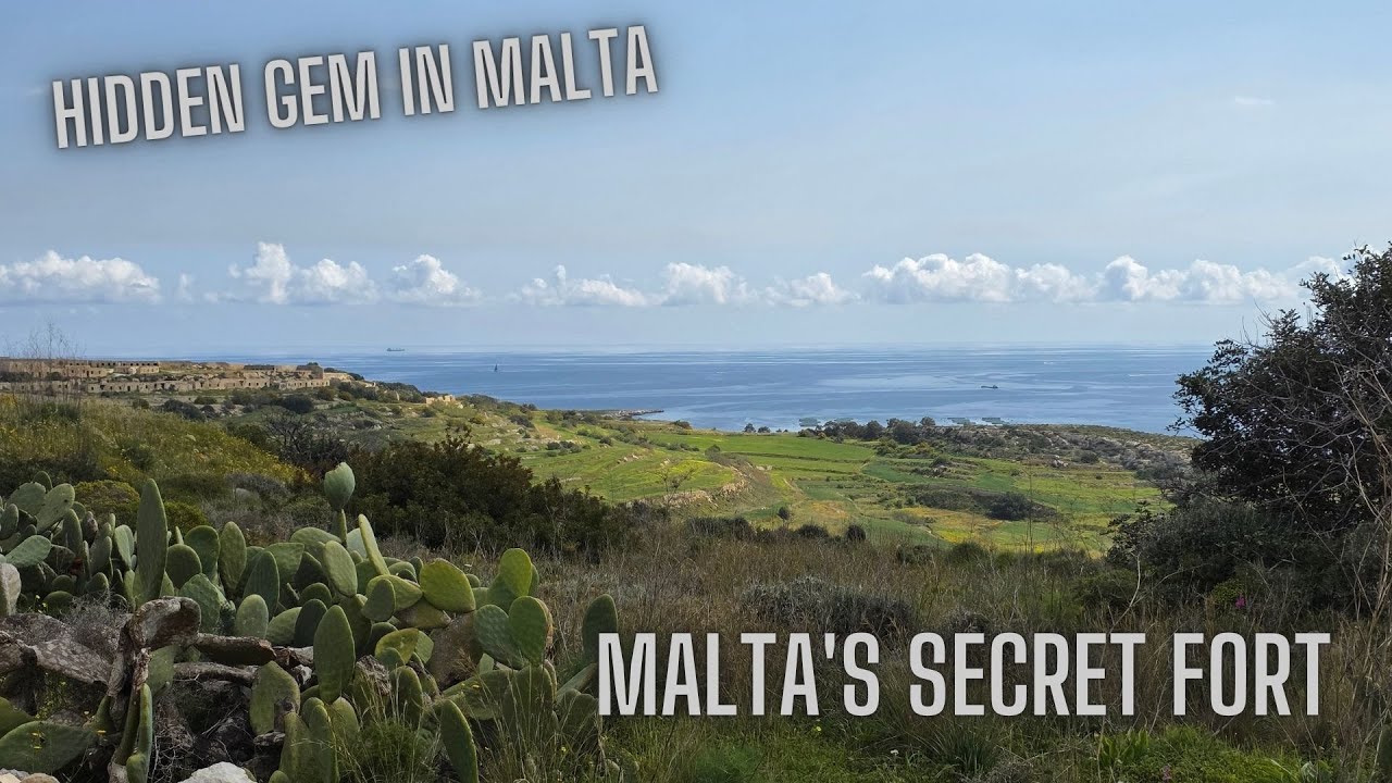 Hidden Gem in Malta | Exploring this untouched beauty - Malta's Secret Fort