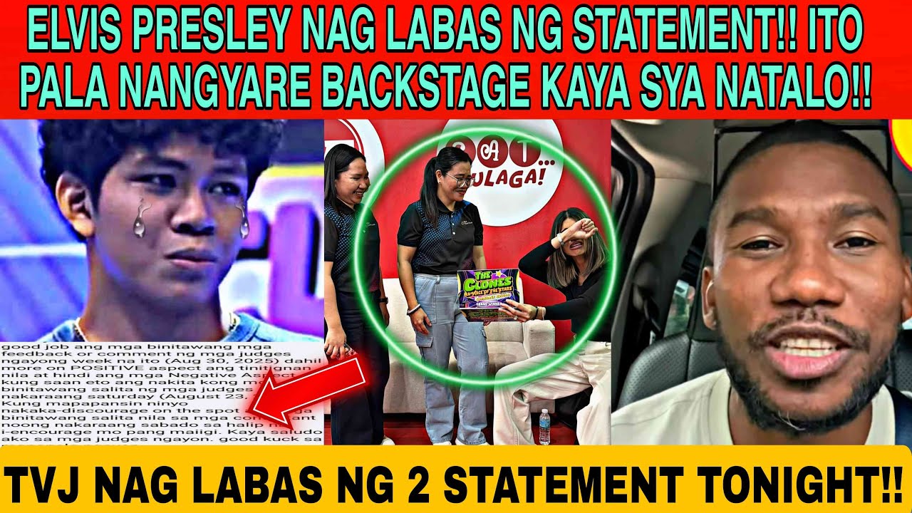 KAKAPASOK LANG😭TVJ TO THE RESCUE KAY ELVIS PRESLEY ‼️JEROME MAY INAMIN ITO PALA NANGYARE BACKSTAGE 😭