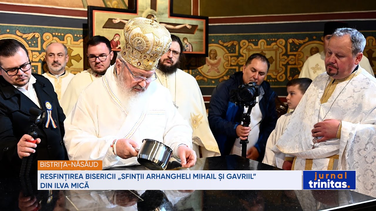 Resfințirea bisericii &bdquo;Sfinții Arhangheli Mihail și Gavriil&rdquo; din Ilva Mică