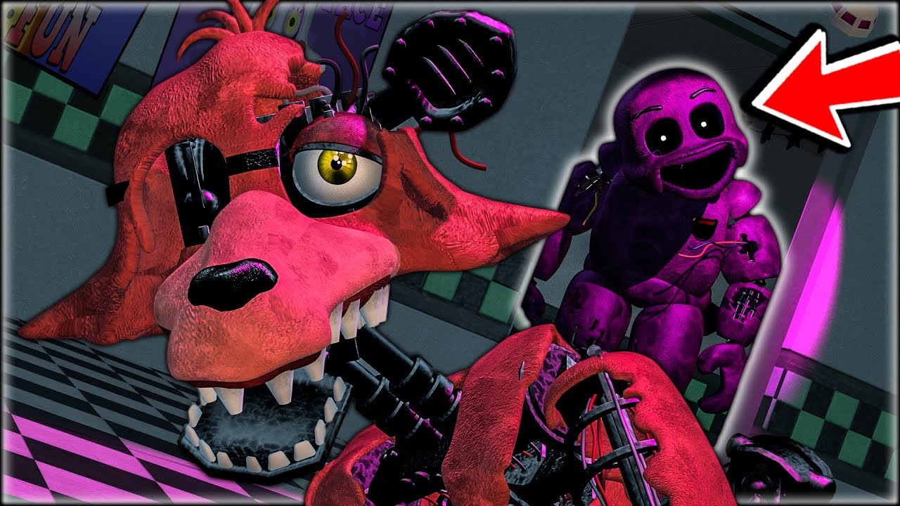TERRIFYING PURPLE GUY ANIMATRONIC! - Gmod FNAF Save Spotlights