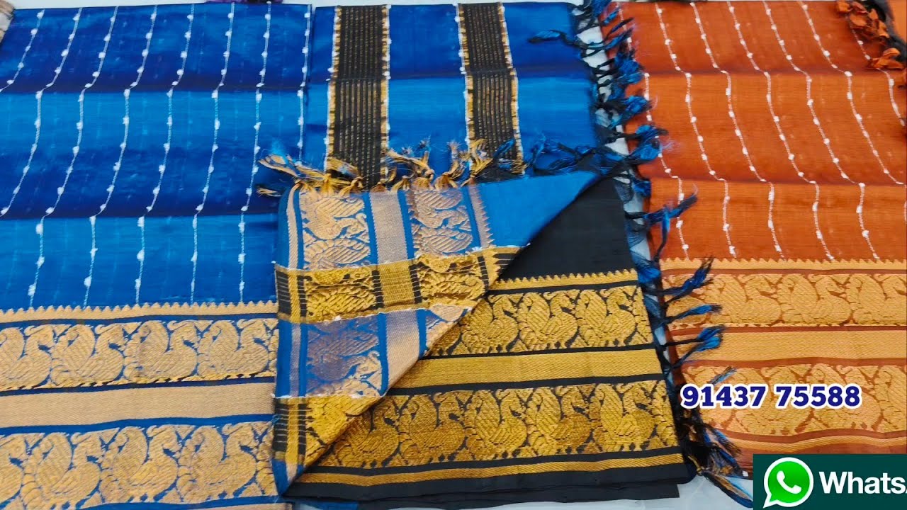 Mangalagiri pattu sarees and cotton sarees latest collection 