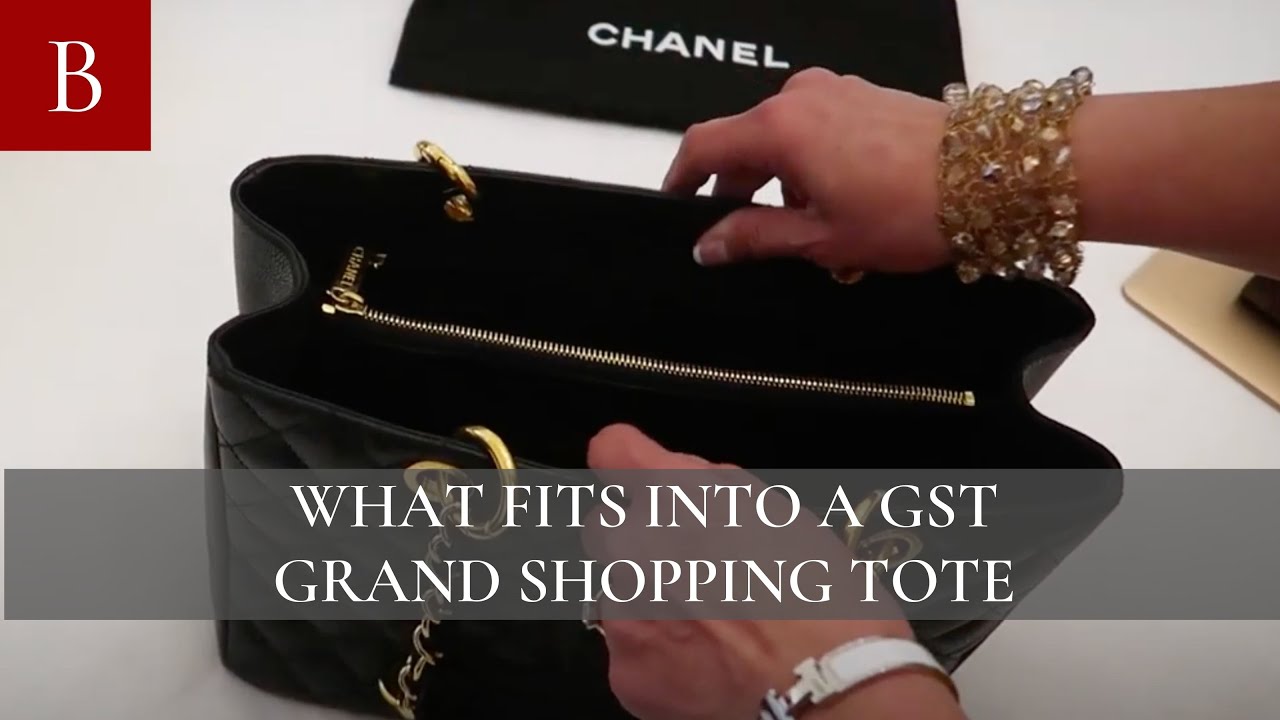 What fits into my Chanel GST?