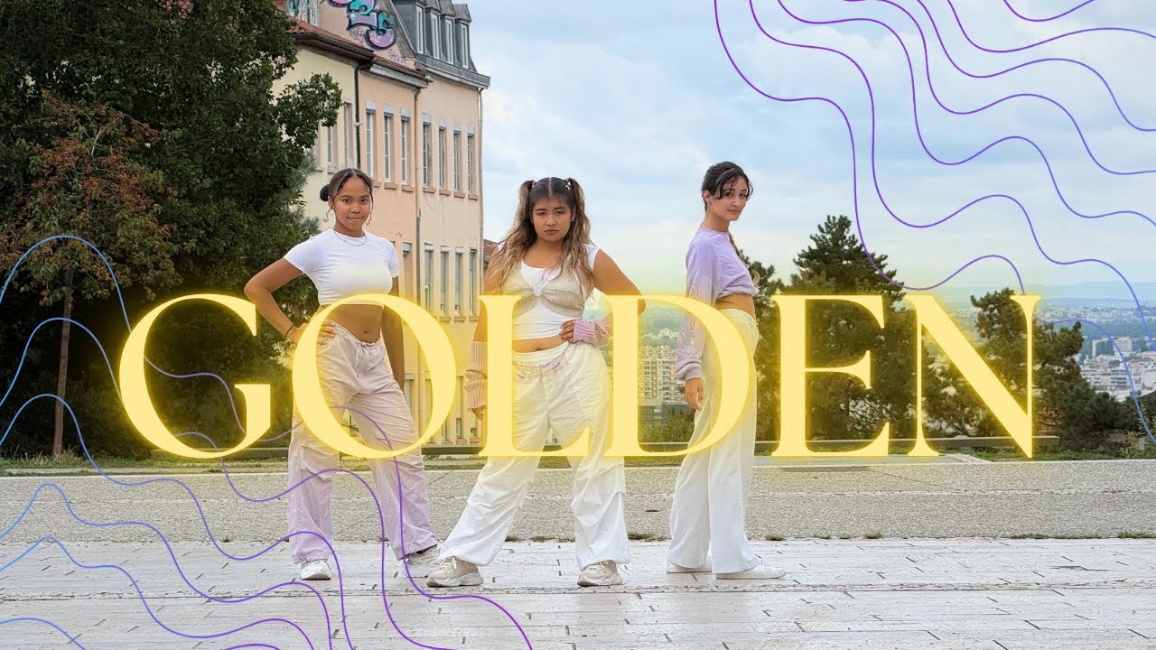 [KPOP IN PUBLIC] GOLDEN by HUNTR/X [LYON, FRANCE] cover by CELESTiAL PROJECT
