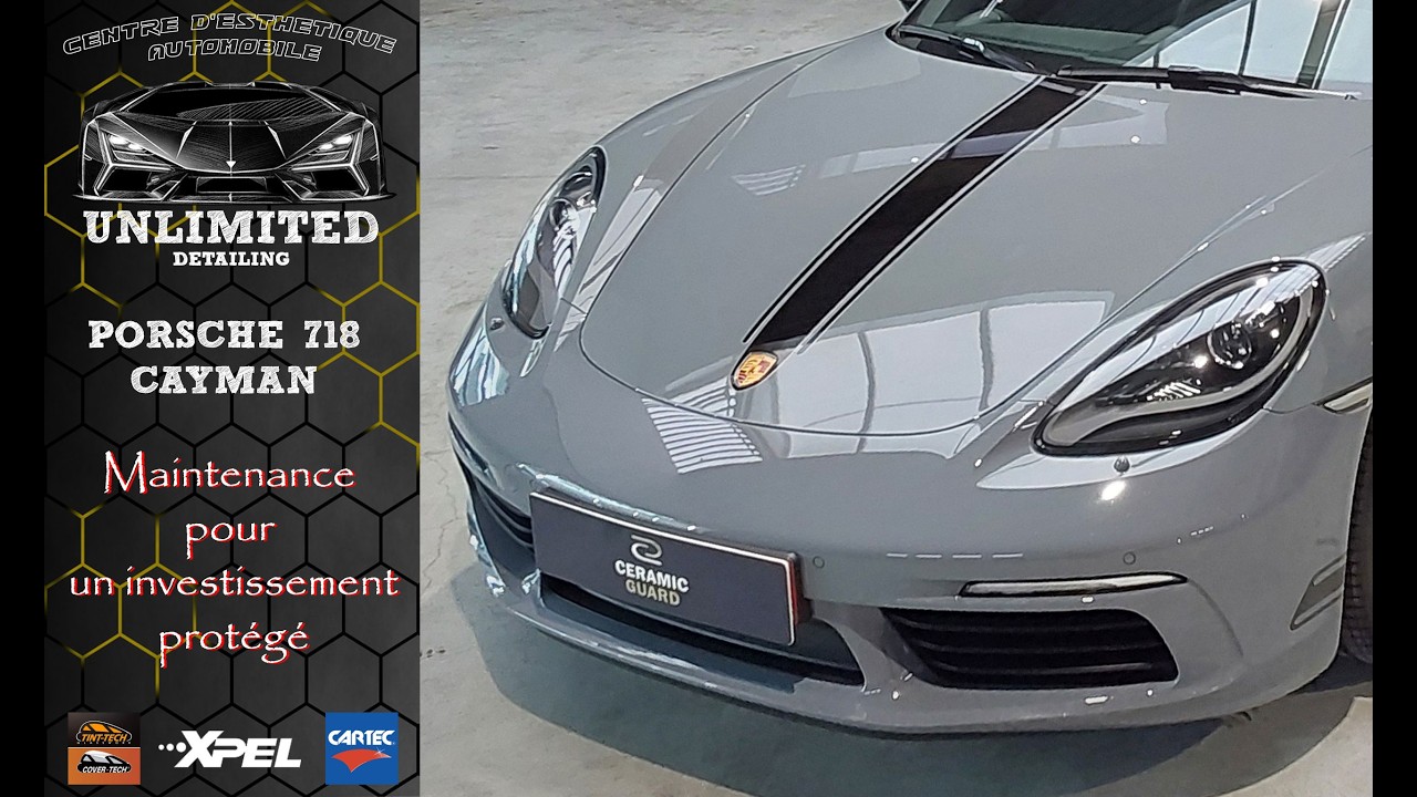Porsche Cayman - 💪💎 Investissement préservé 💎💪