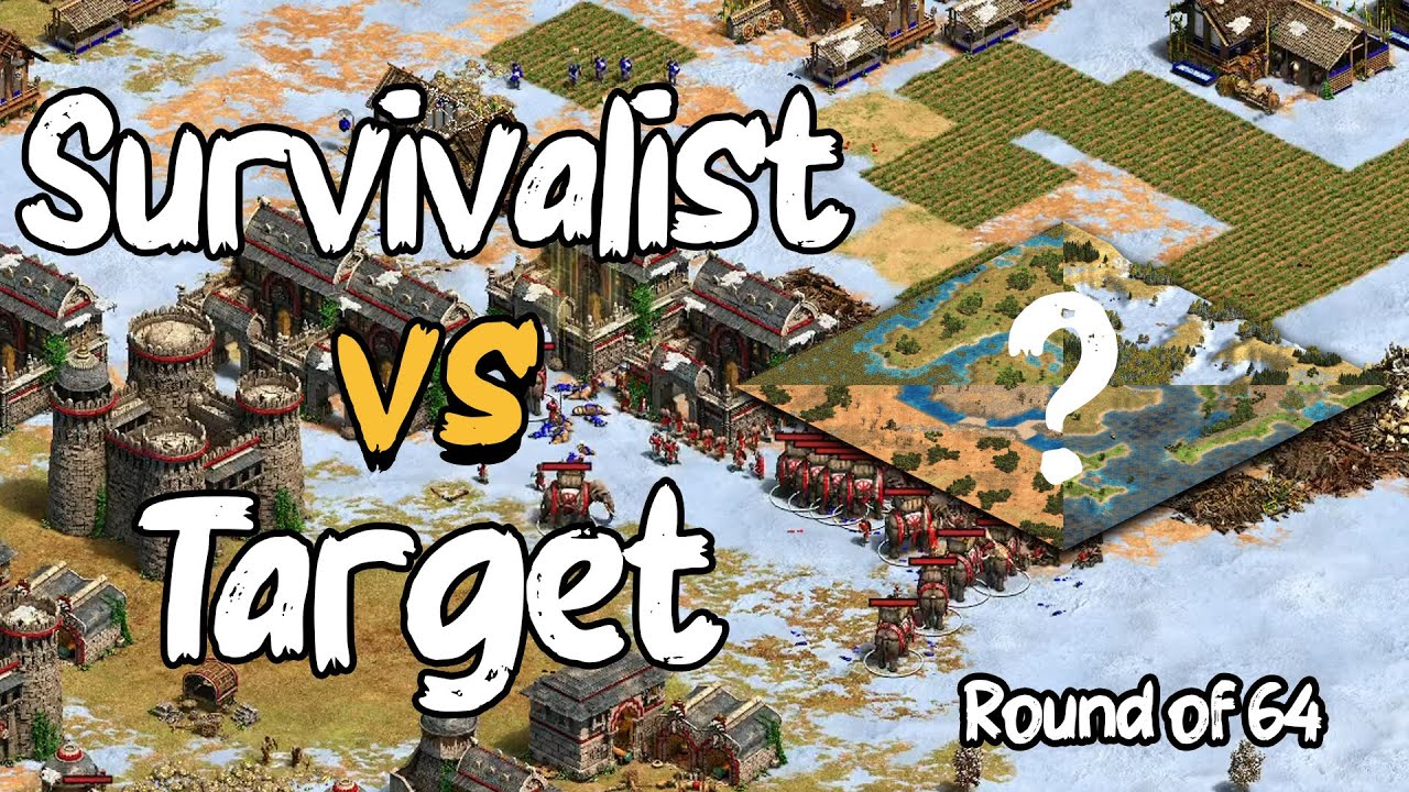 Survivalist vs Target | Master of HyperRandom Qualifier | Round of 64
