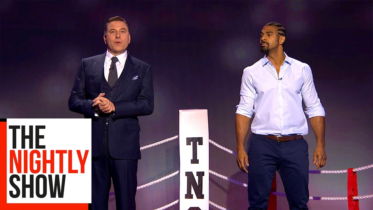 Head To Head: David Haye vs David Walliams | The Nightly Show