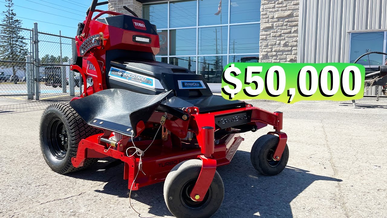 Why This Lawn Mower Costs $50,000 | Toro Revolution