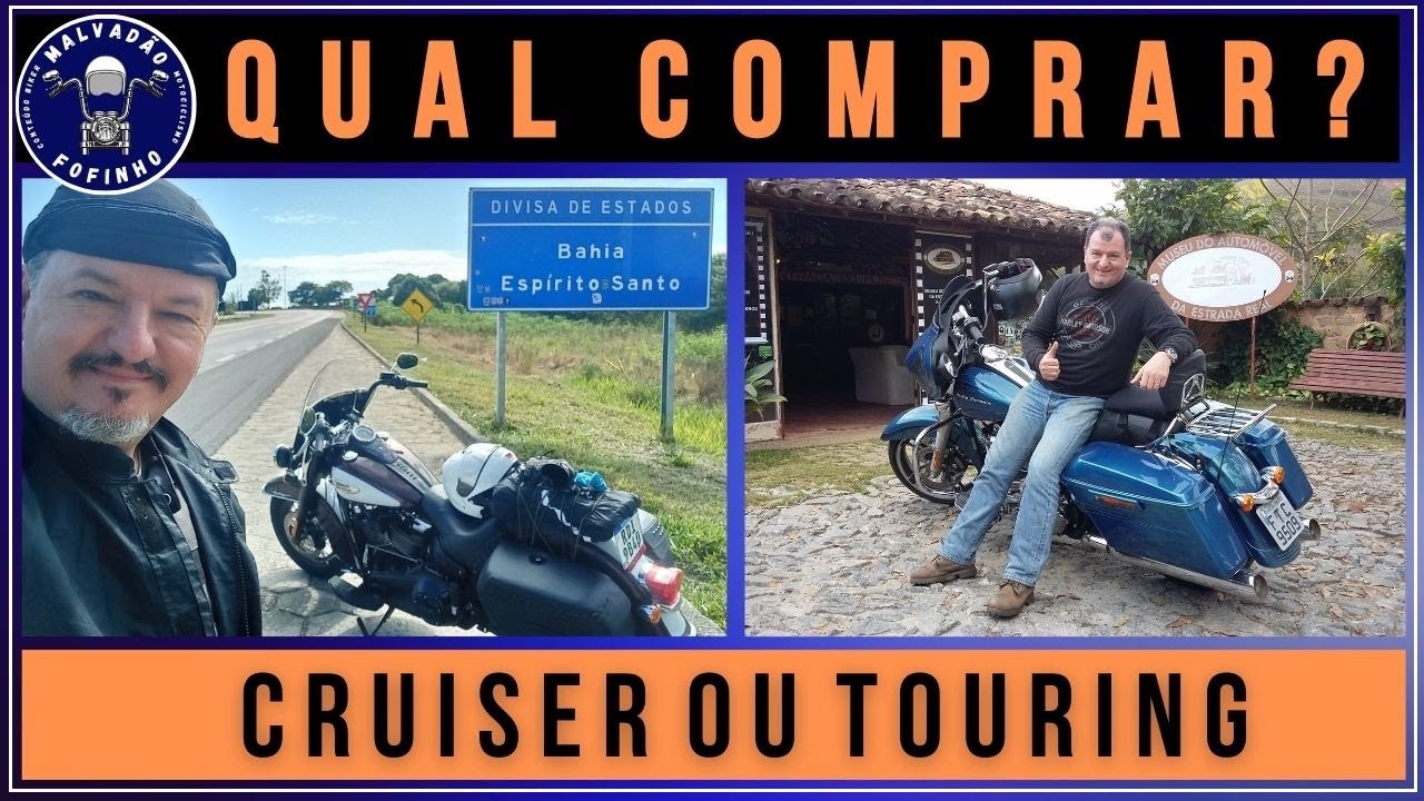 🤷&zwj;♂️Qual HARLEY DAVIDSON comprar? TOURING ou CRUISER (Softail) - Comparativo entre as linhas.