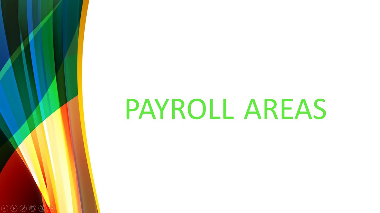 PAYROLL AREA #payroll #hr #employees #saphcm #sap
