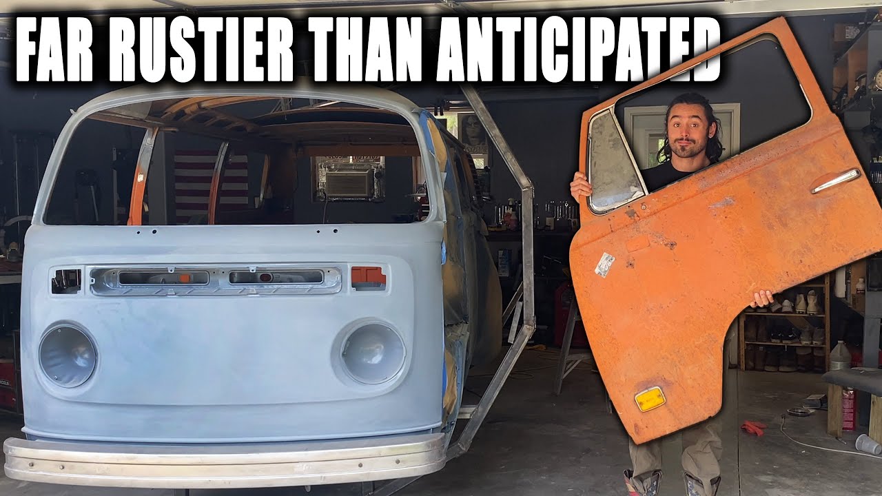 VW Bus Restoration Episode:51 | Restoring The Front Doors