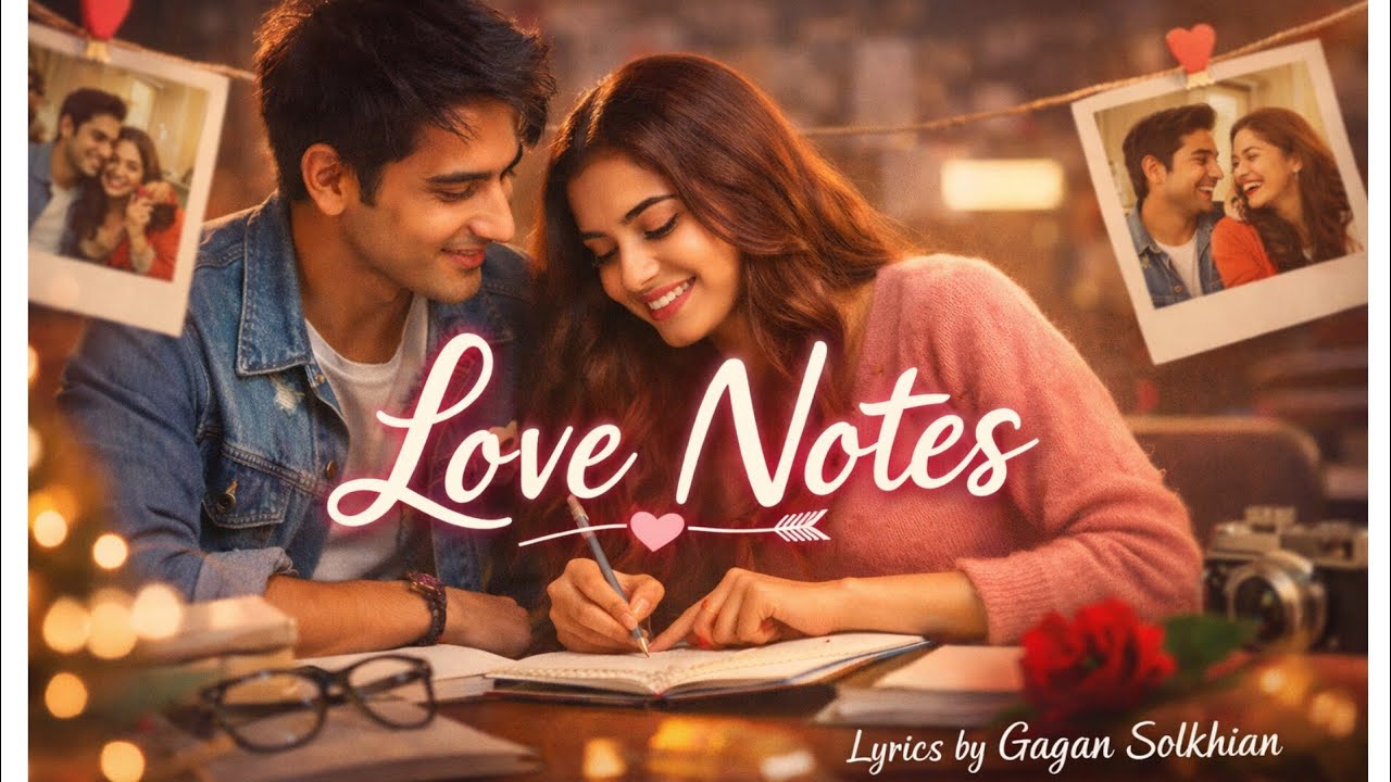 ਇਸ਼ਕ ਪੜ੍ਹਾਈ | Love Notes | Punjabi Romantic Song | Lyrics by Gagan Solkhian | Collage Love Song