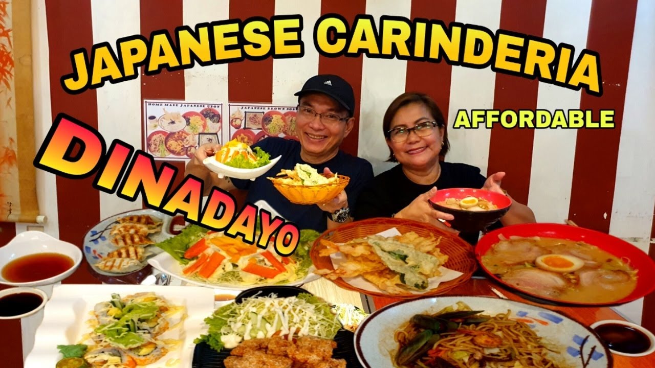 CARINDERIA JAPANESE DINADAYO! MASARAP NA, MURA PA. KAITO JAPANESE CARINDERIA.