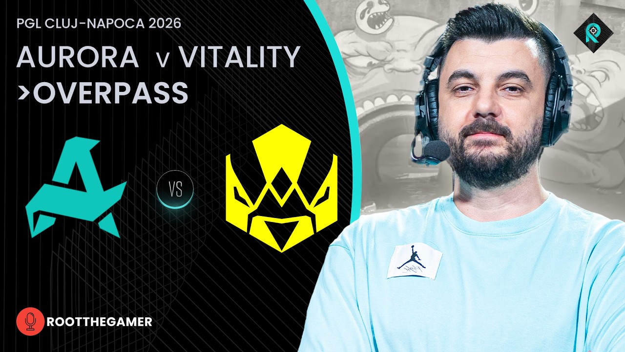 AURORA 🆚 VITALITY  | 2. HARİTA OVERPASS | Bo3 | PGL CLUJ-NAPOCA 2026