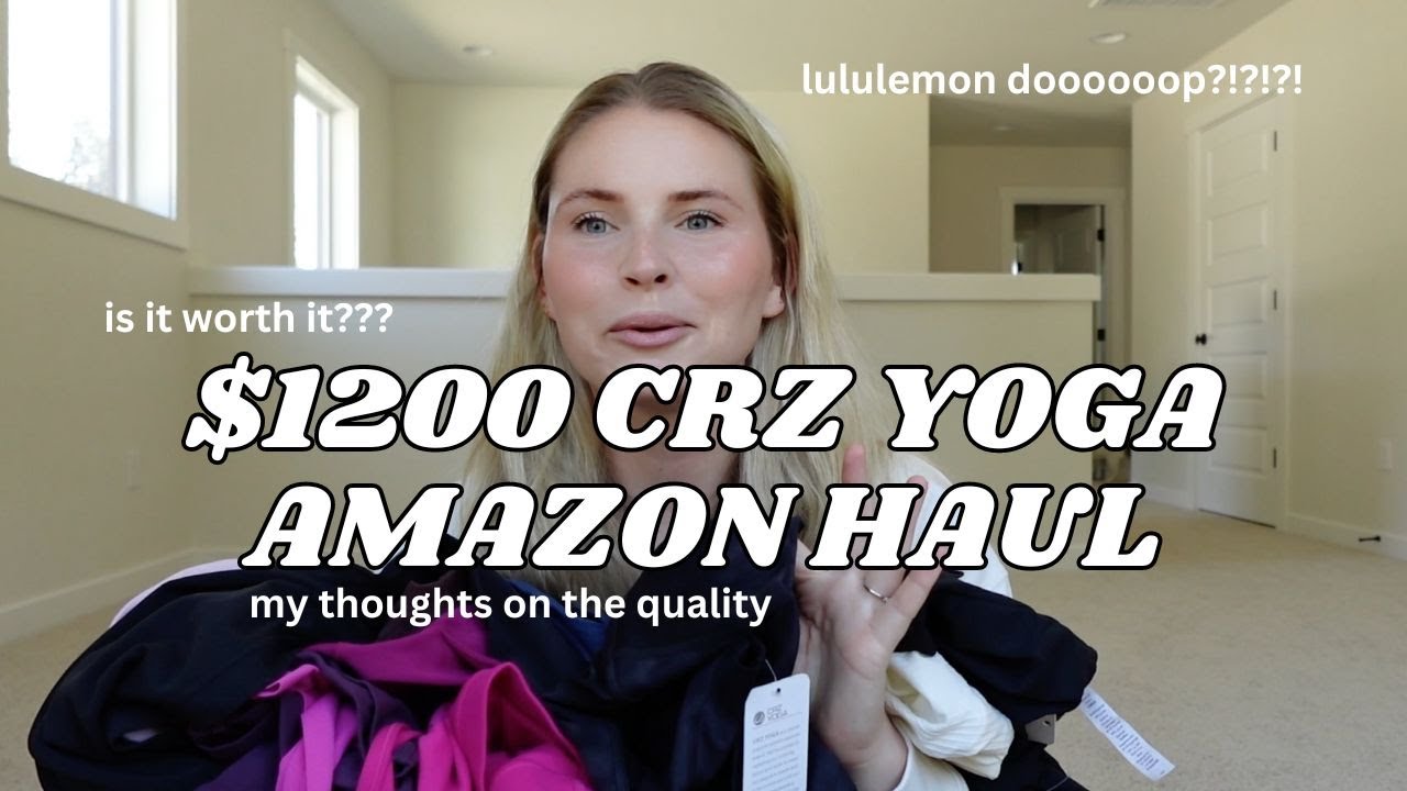 $1000 CRZ YOGA AMAZON HAUL! Is it worth it?!?!?!