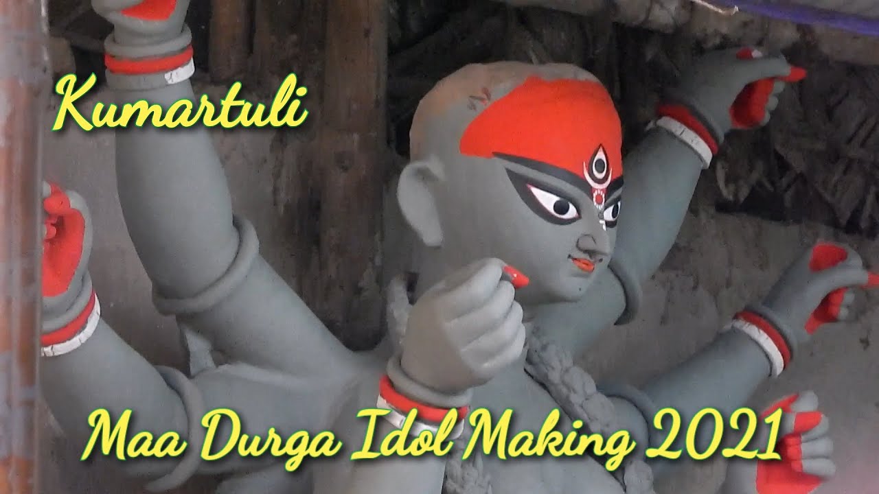 Maa Durga Idol Making 2021 | Kumartuli | Durga Puja 2021 | Kumartuli Idol Making 2021 | Kolkata
