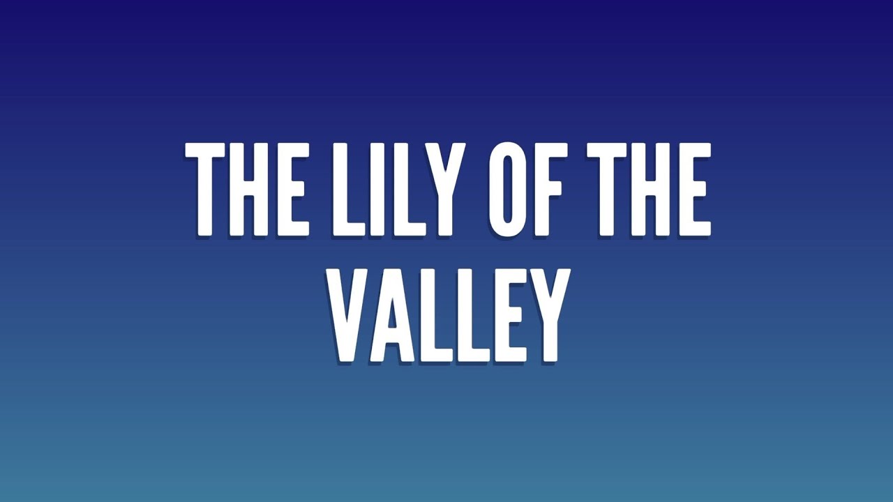 The Lily Of The Valley | Guitar Chords and Lyrics | Hymns of Praise | Cover