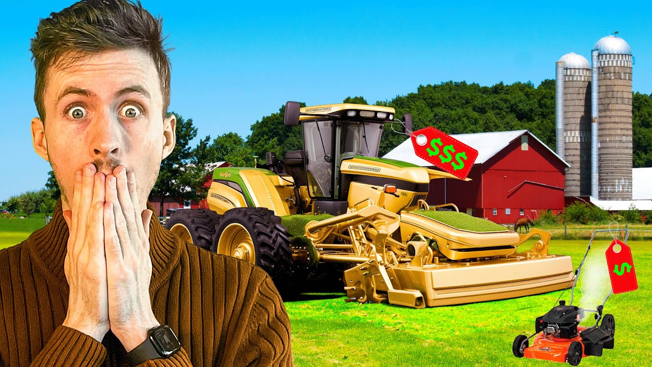 $1 vs $400,000 Mower!