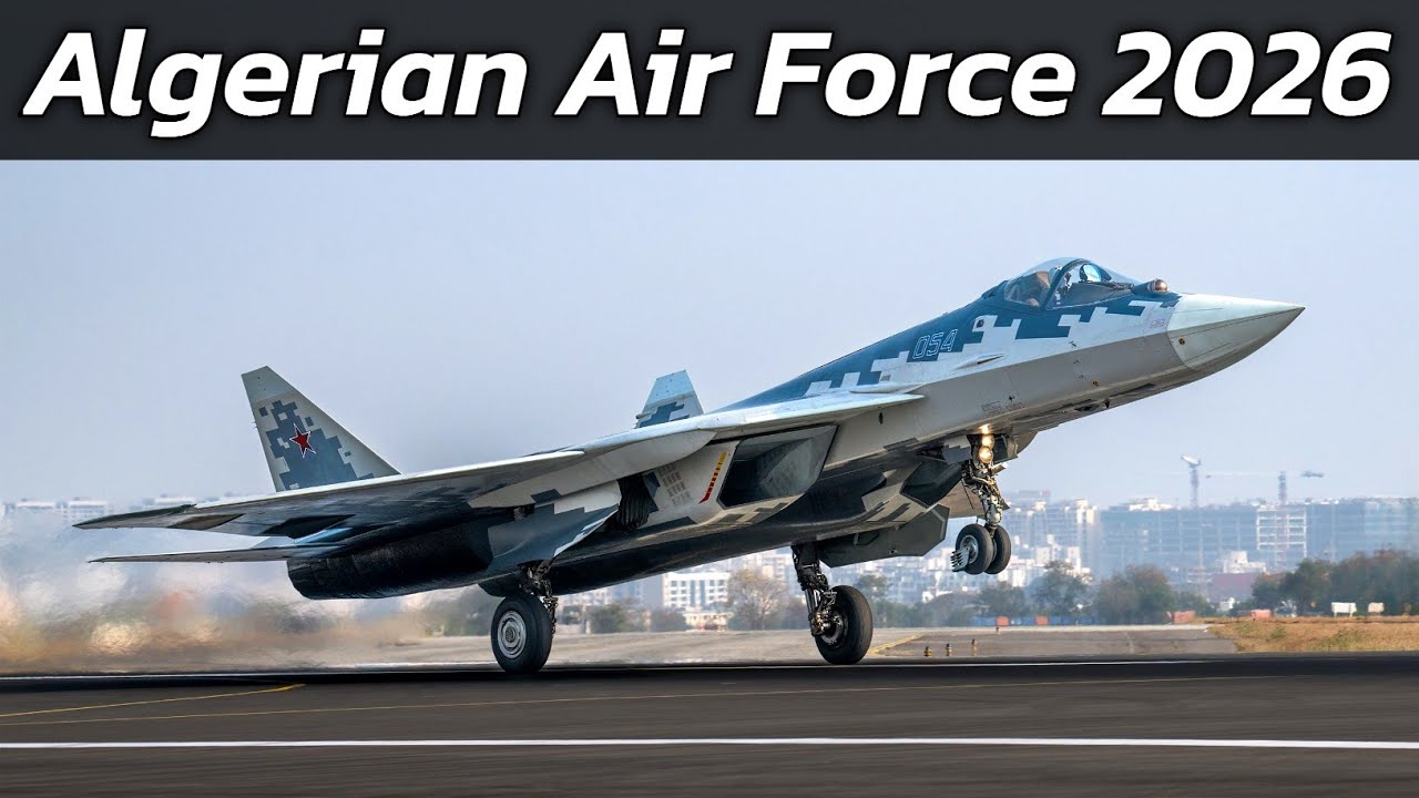 Algerian Air Force 2026 | Aircraft Fleet